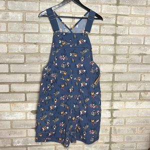 Duluth Heirloom Gardening Short Overalls NWT